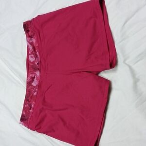 Tangerine womens athletic shorts